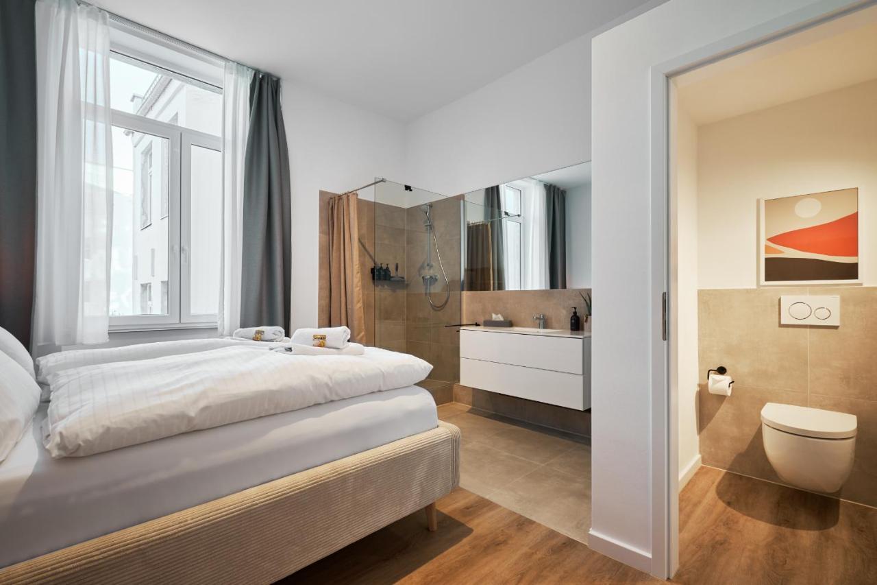 Park Avenue Apartments - Dom Mit Stil - Kueche - Parkplatz - Wlan - 65 Zoll Tv - Netflix 쾰른 외부 사진